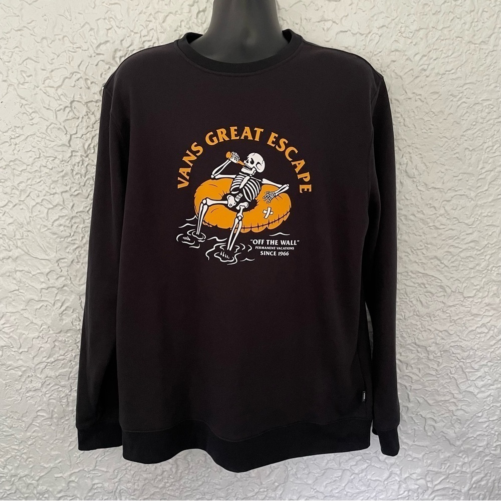 Vans Permanent Vacation Crew Sweatshirt XL - Picture 2 of 7